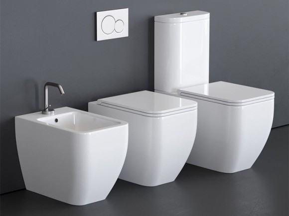 Биде Scarabeo TEOREMA 2.0 напольное с одним отверстием цвет белый 5139 Биде Scarabeo TEOREMA 2.0 напольное с одним отверстием цвет белый 5139