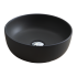 Раковина Scarabeo GLAM накладная без перелива без отверстий цвет черный матовый 1808 49