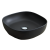 Раковина Scarabeo GLAM накладная без перелива без отверстий цвет черный матовый с антибактериальным и грязеотталкивающим покрытием BIOKER 1806 49 BK